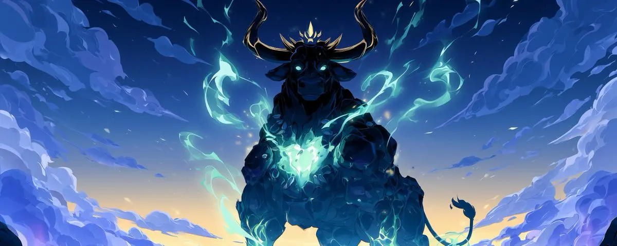 Bull artwork from the source post